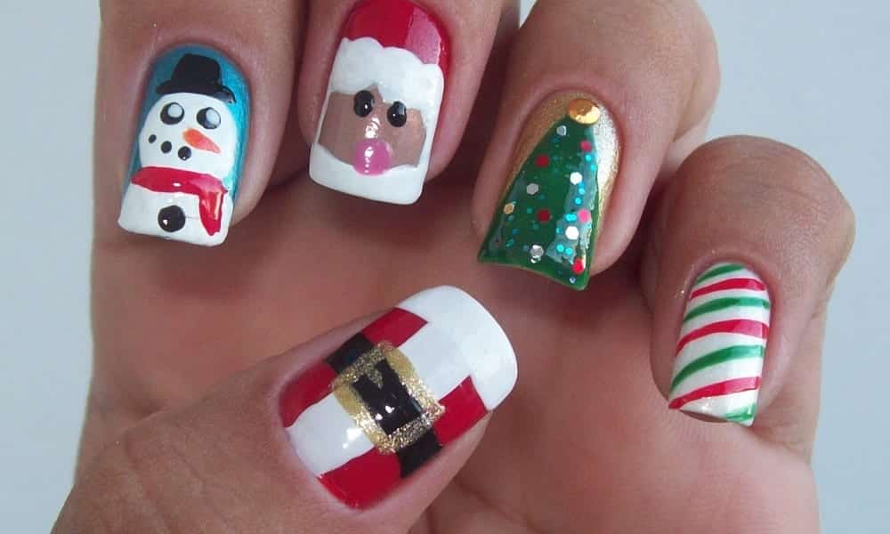 35 imagens de unhas para o natal que farão você arrasar!