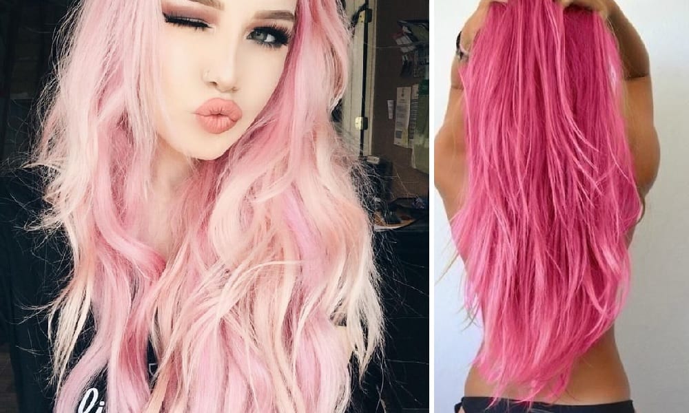 25 imagens de cabelo rosa para te encorajar a pintar!