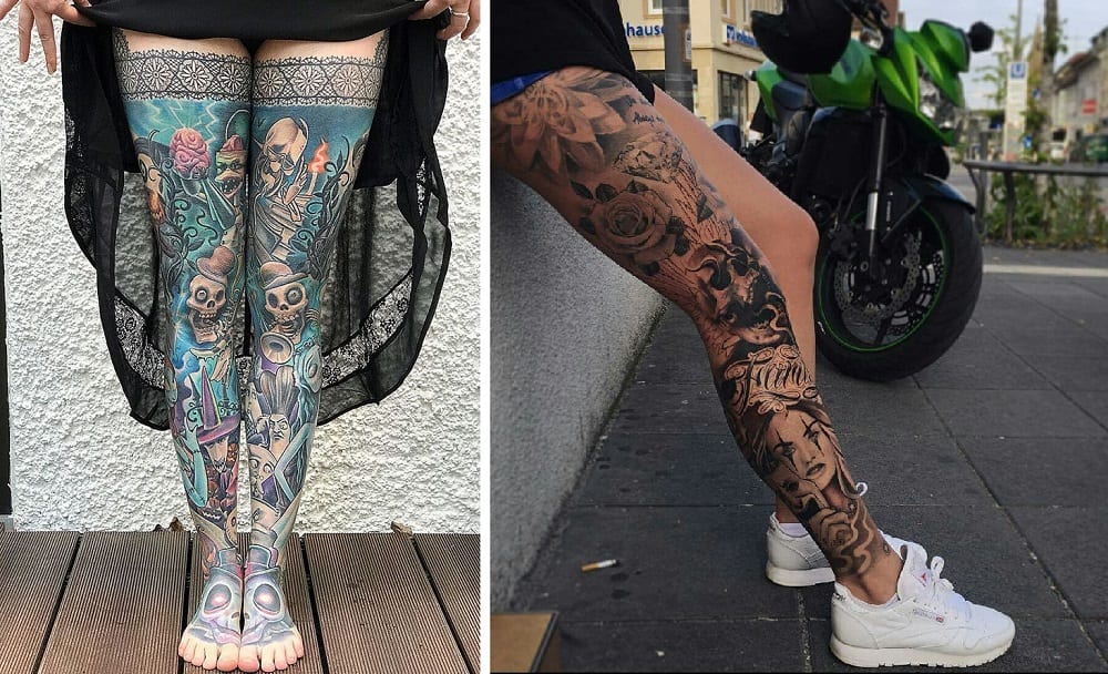 80 fotos de tatuagem na perna para você se inspirar