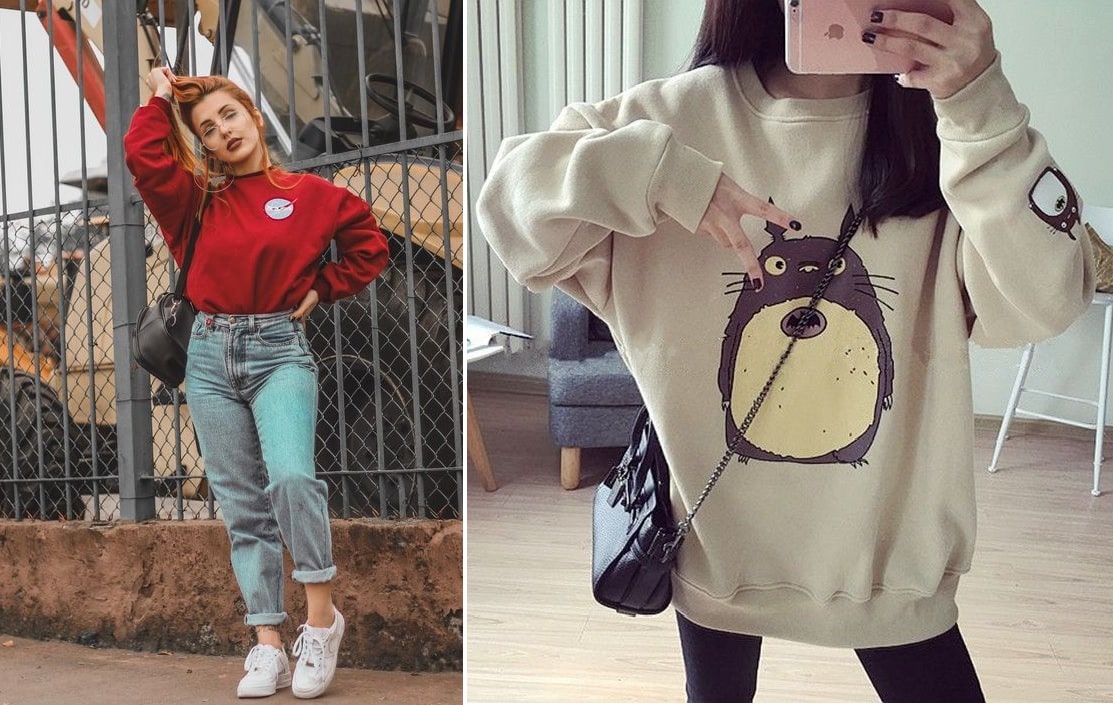 Blusa de moletom - História da peça e opções de look com moletom