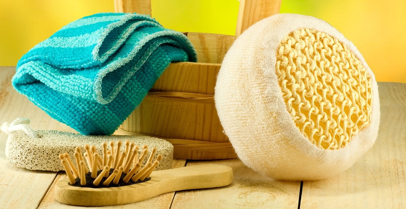 Bucha de banho - melhor opção de uso, tipos disponíveis e cuidados