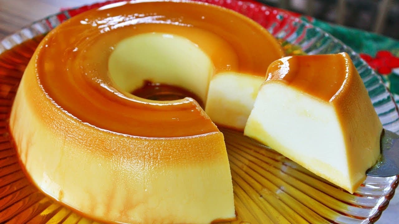 Pudim de geladeira ou pudim de gelatina (igual ao pudim de forno)