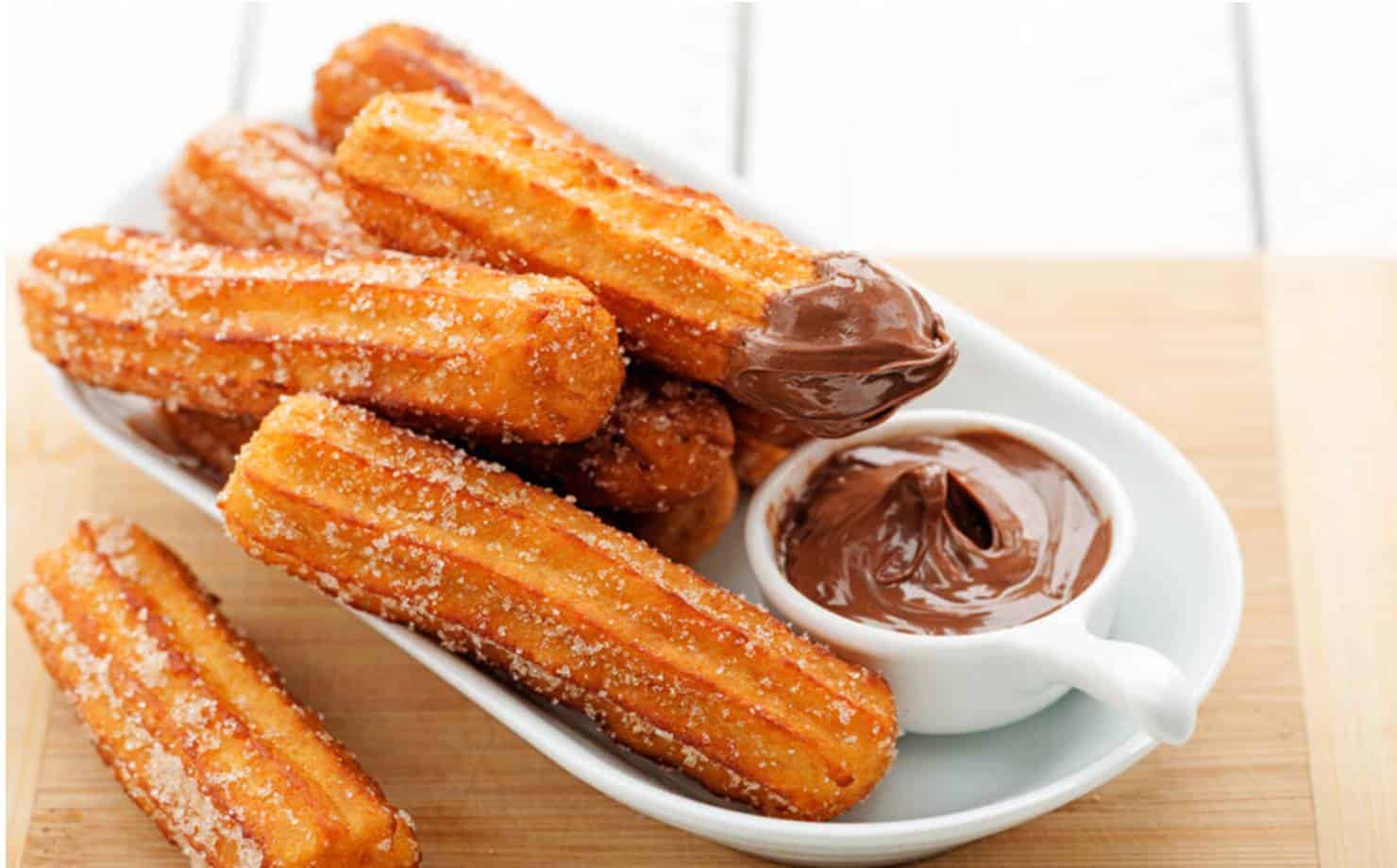 Receita de churros caseiros