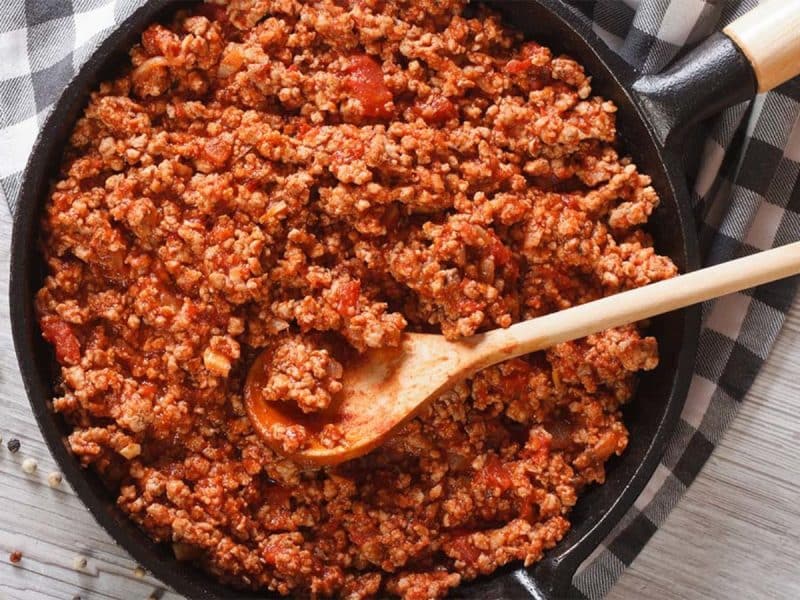 Receita de ragu de linguiça