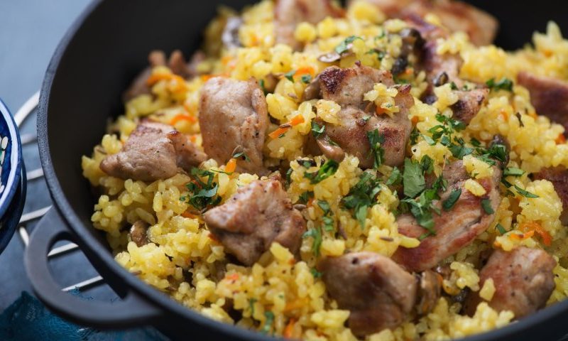 Receita de arroz com suã