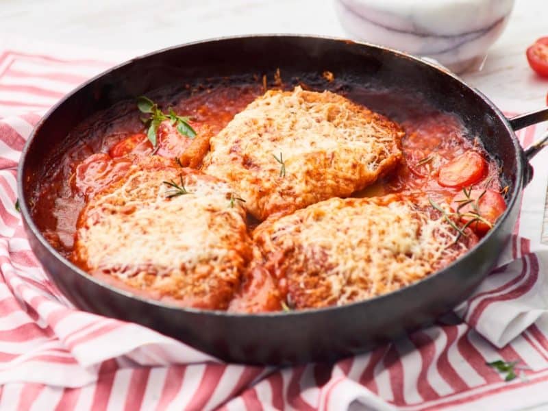 Receita de filé à parmegiana